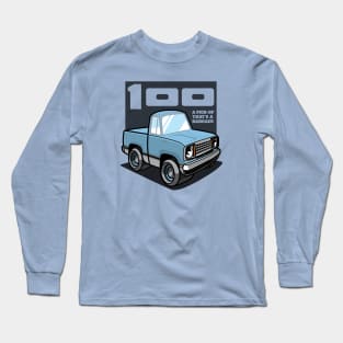 Light Blue - D-100 (1978 - White-Based) Long Sleeve T-Shirt